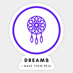 Dreamcatcher Purple Sticker